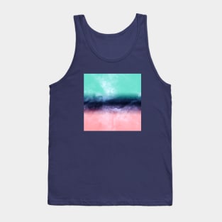 Modern watercolor abstract paint Tank Top